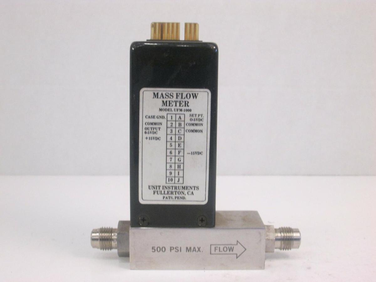 Used Unit UFM-1000, SIH4,150 SCCM