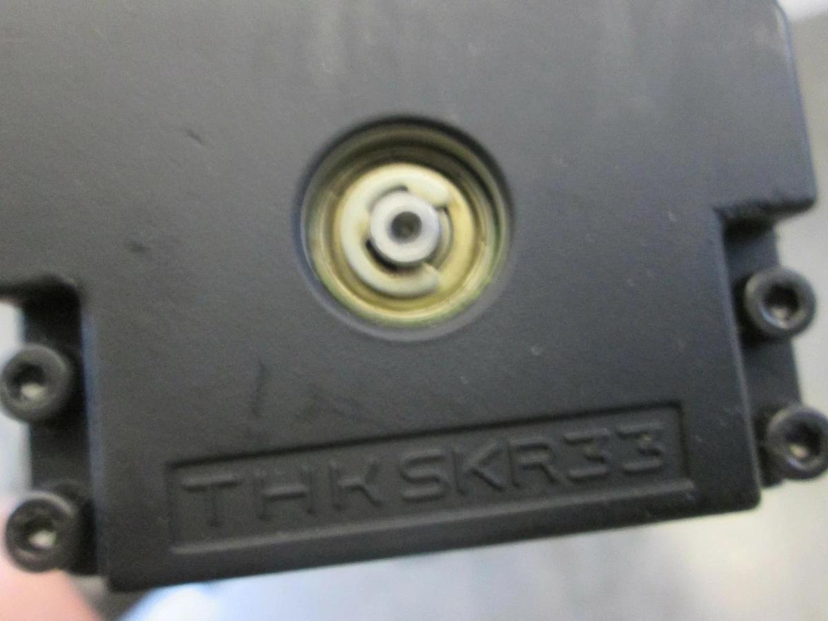 Used THK SKR33 Linear Actuator w/ Kollmorgen AKM21E-BNMNC-00 Servomotor, Used