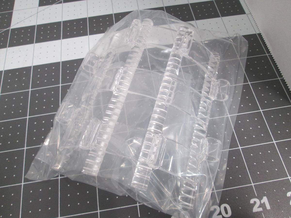 Used Prism Research Glass, 286-4-26-RFP, Contiguous Strap Carrier 100mm 26 Position
