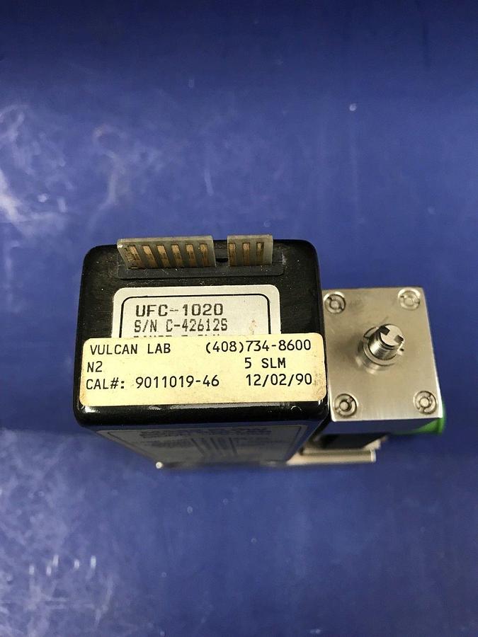 Used Unit UFC-1020, MFC, Mass Flow Controller, N2, 5 SLM, 1/4" VCR, Used