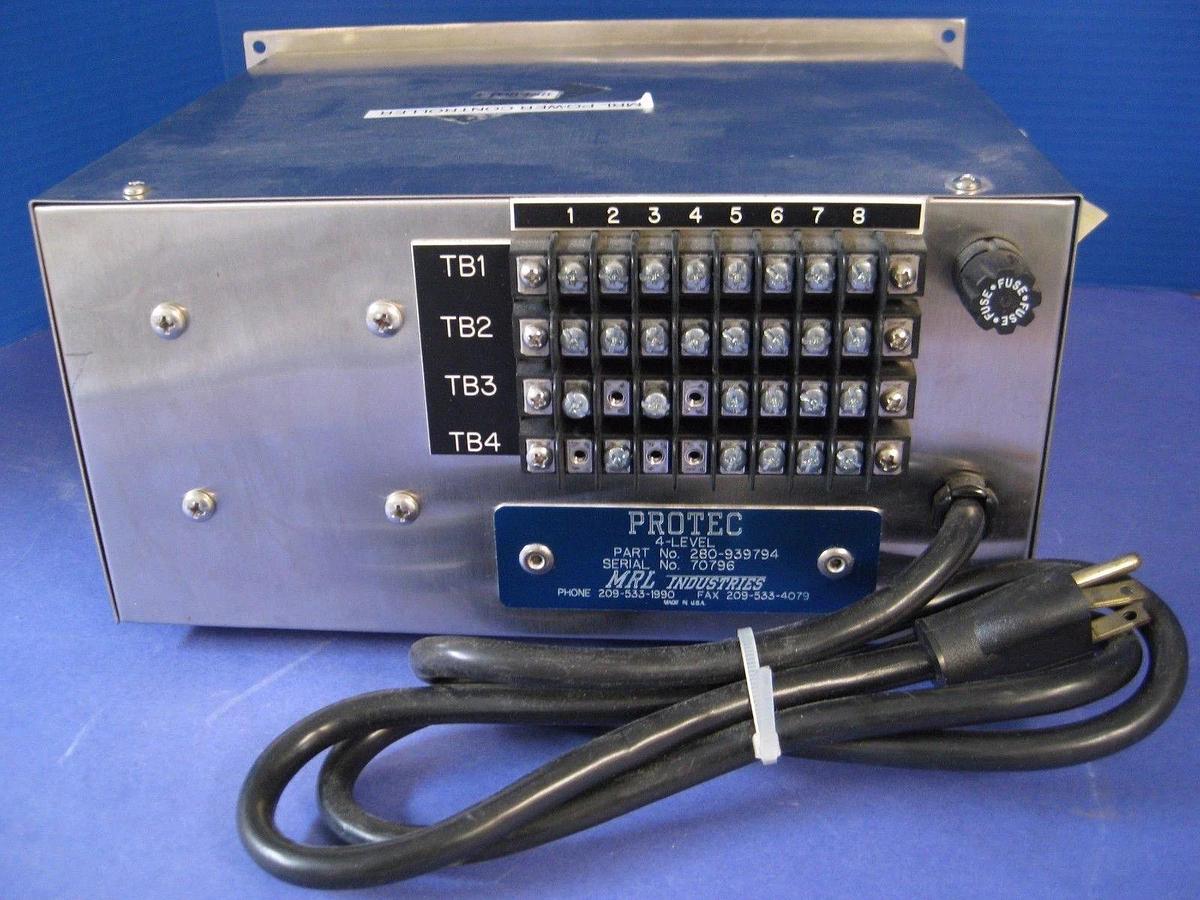 Used MRL Industries PROTEC 4-Level / Channel Sag Detector 280-939794