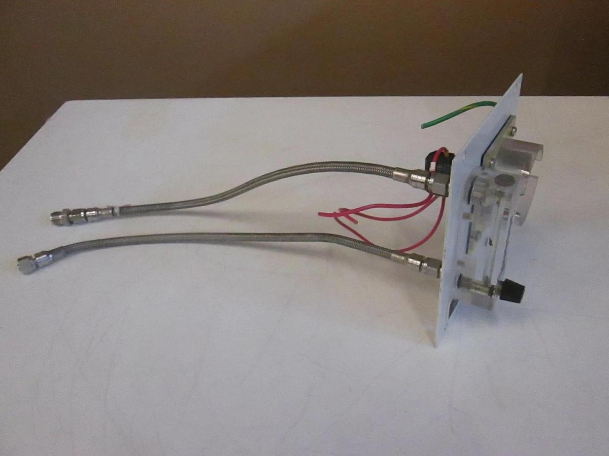 Used Tokyo Electron Limited TEL Emergency Shut Off w/ Dwyer Water Meter