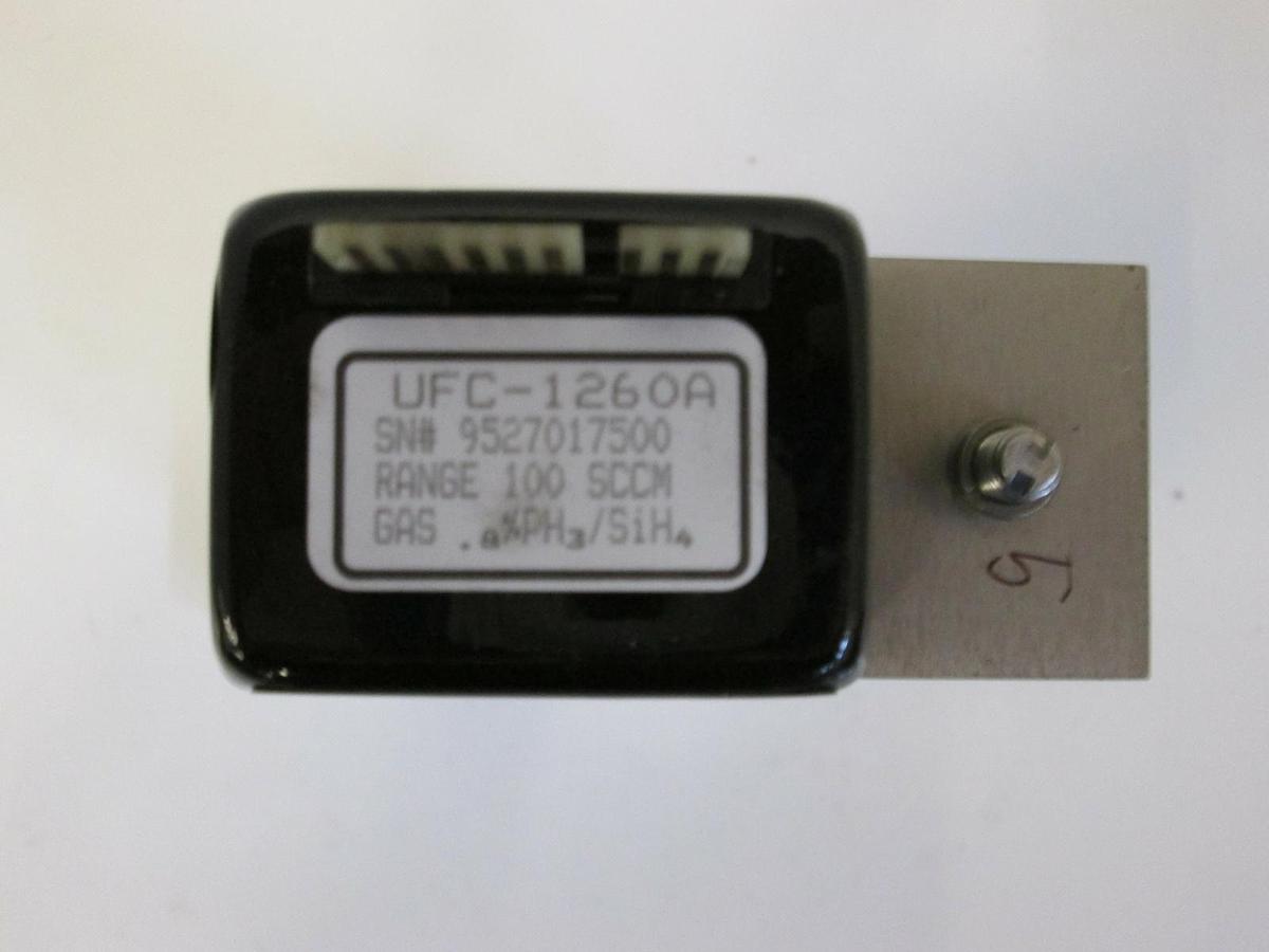 Used Unit UFC-1260A Mass Flow Controller MFC, PH3/SIH4, 100 SCCM, 1/4" Male