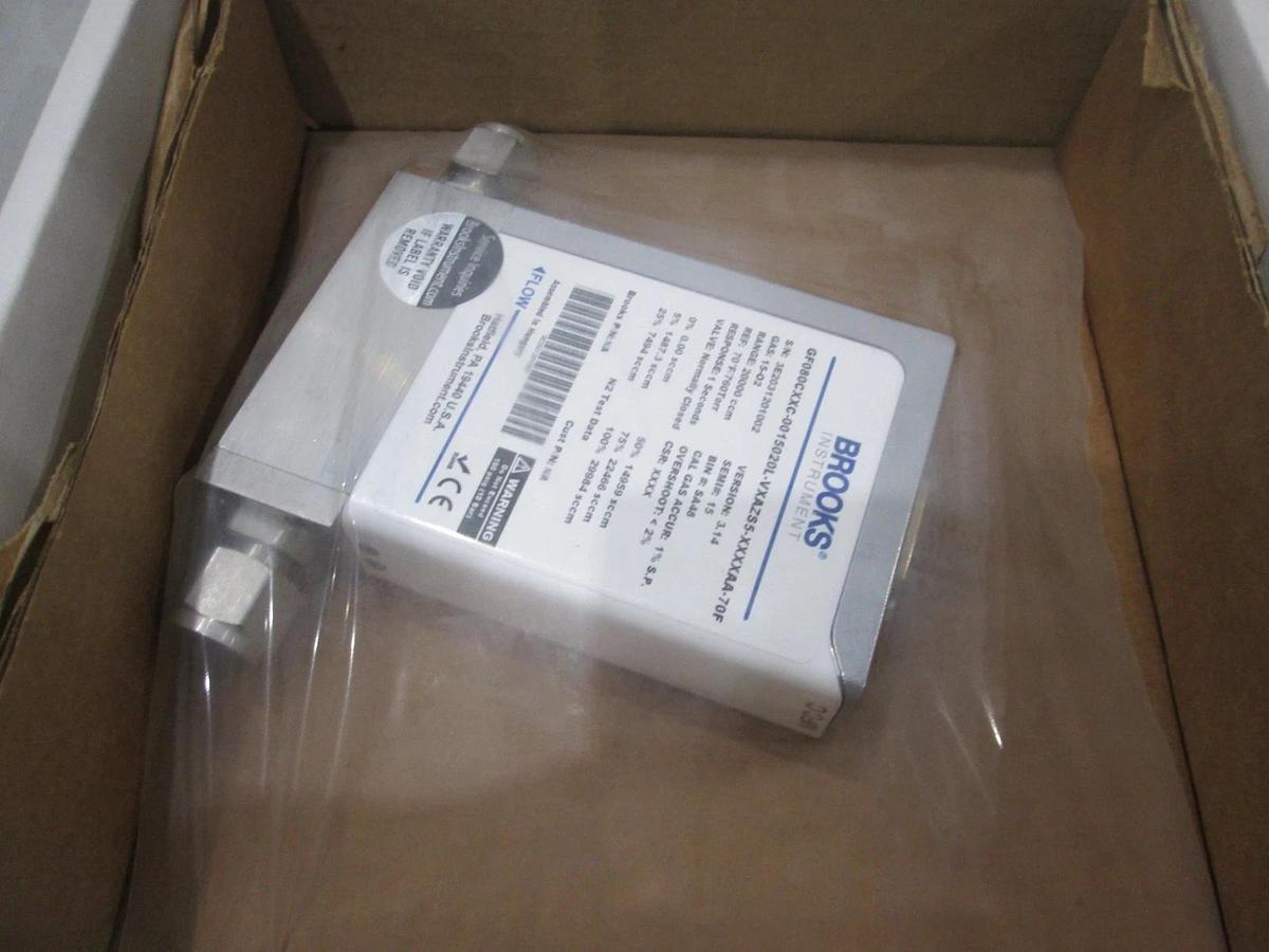 Brooks, GF080CXXC, 20000 ccm, 15-O2 Gas, Mass Flow Controller, New