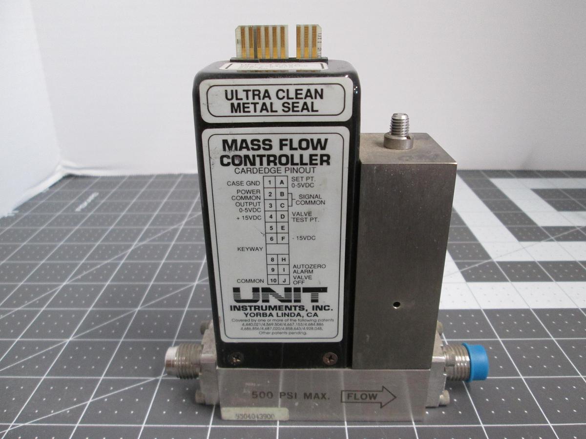 Used UNIT Instruments, UFC-1260a, 5 SLM N0 Nitric Oxide Mass Flow Controller
