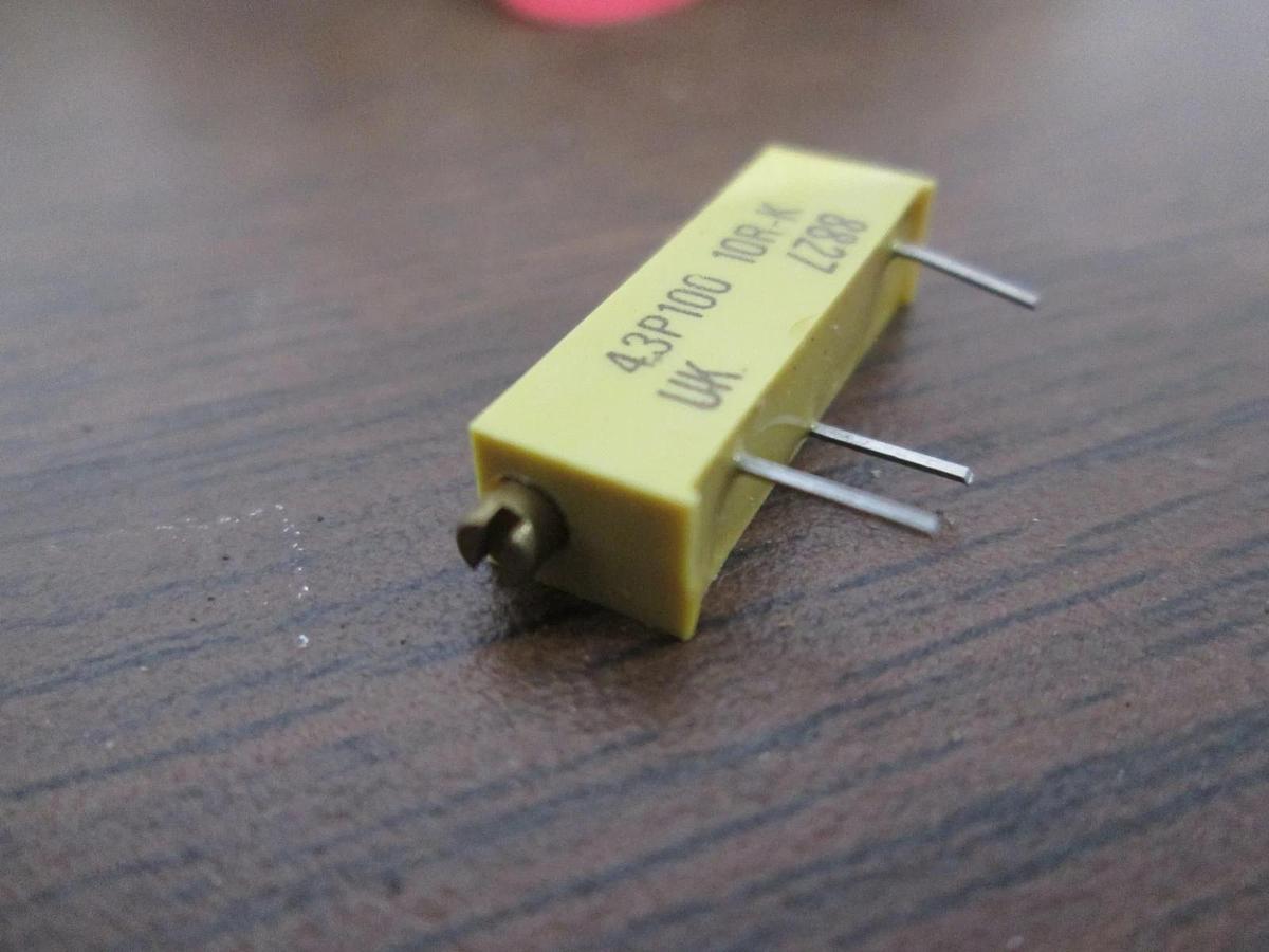 Spectrol, 43P100, 10 Ohm Trimmer, New, Lot of 100