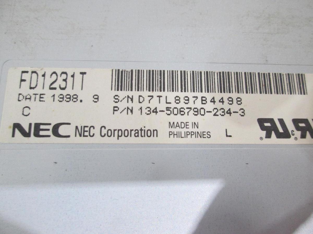 NEC, FD1231T, 3.5" Floppy Disk Drive, Used