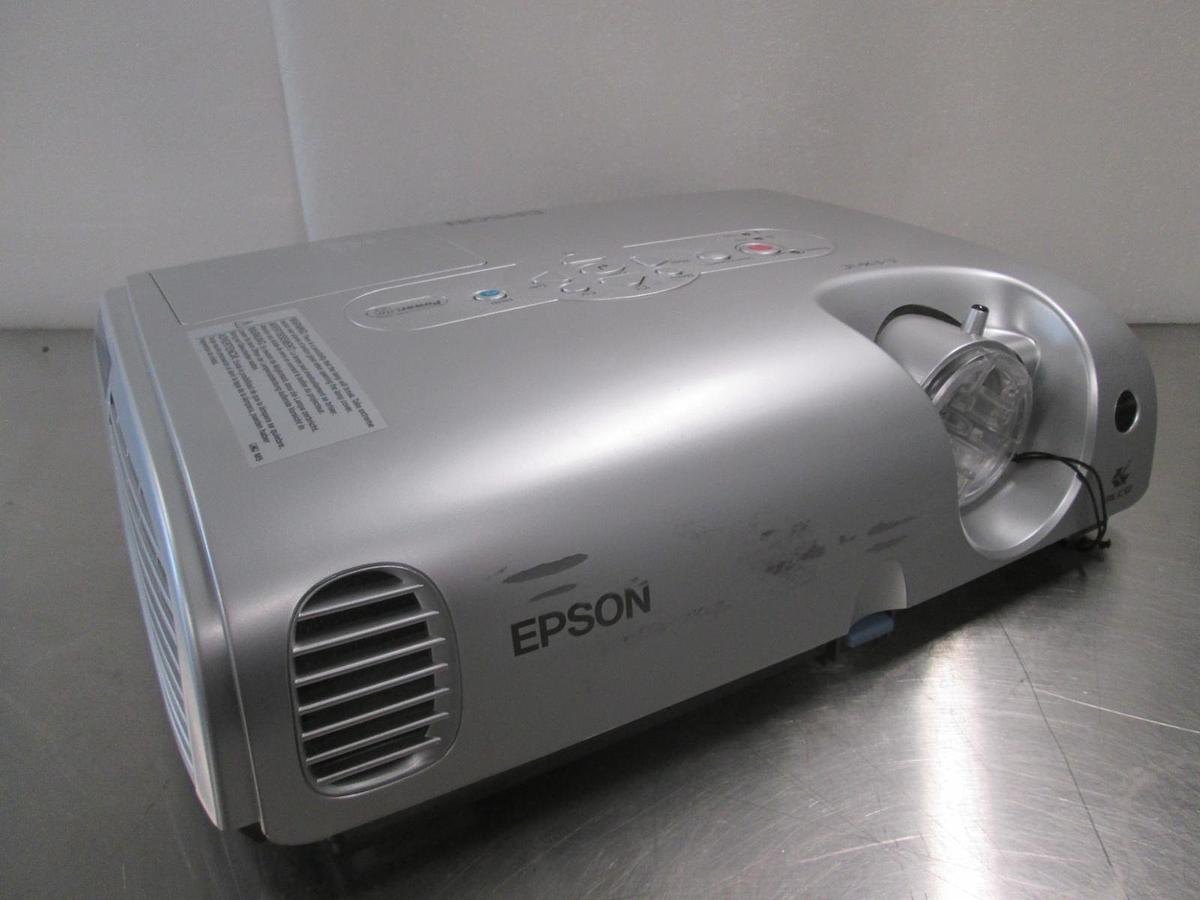 Used Epson Model: EMP-S3, LCD projector 100-240v, 50/60Hz 2.2-1.0A, Used