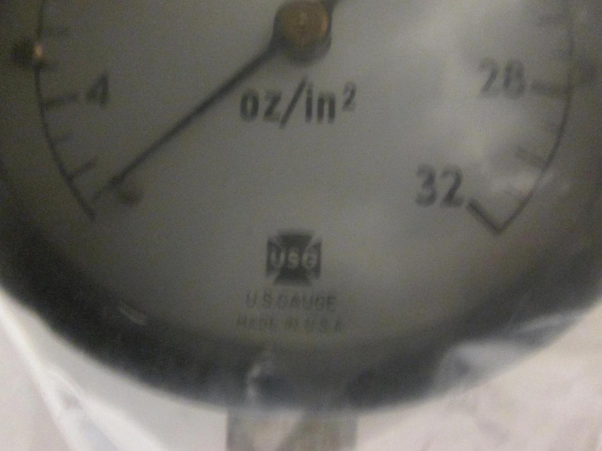 Ametek, P733, GAUGE PRESS LOW PRESSURE DIAPHRAM oz/in2, PRESSURE RANGE 0, New