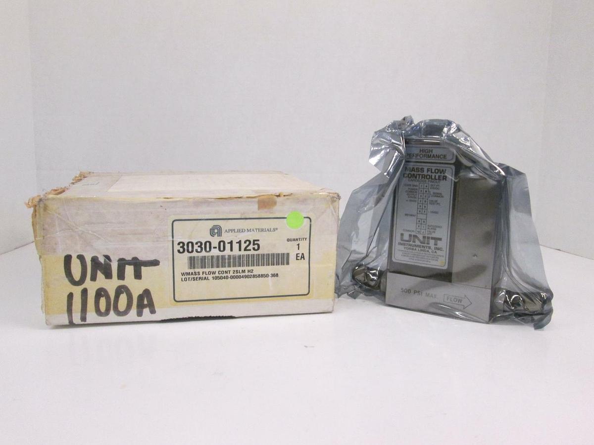 Used Unit UFC-1100A Mass Flow Controller MFC, H2, 2 SLM, 1/4" Male