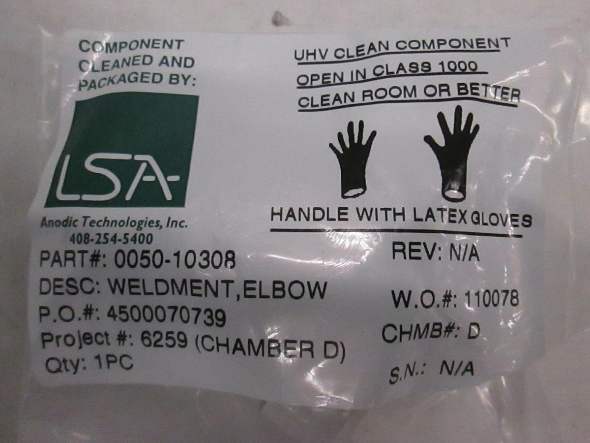 AMAT, ELBOW SAE TO 1/2 MALE VCR, 0050-10308, New