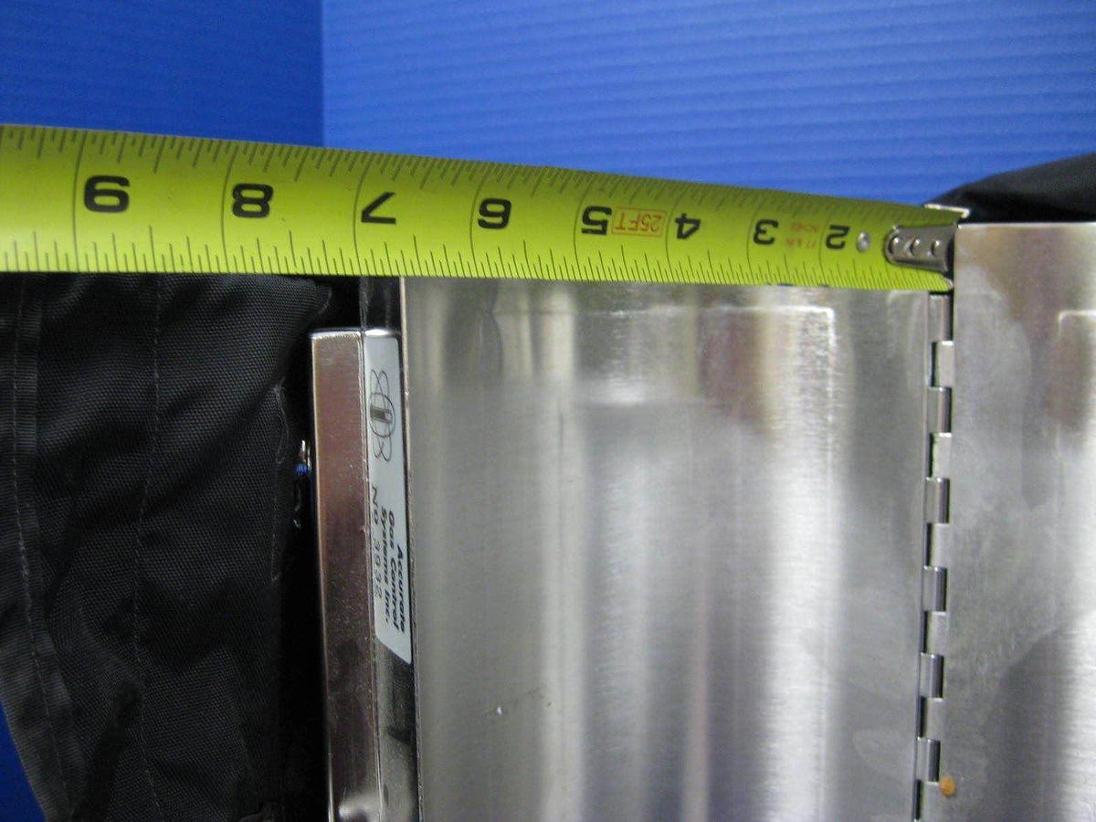 Used Accurate Gas Control Systems Insulation Blanket for Gas Bottle, 23" L x 7" ID