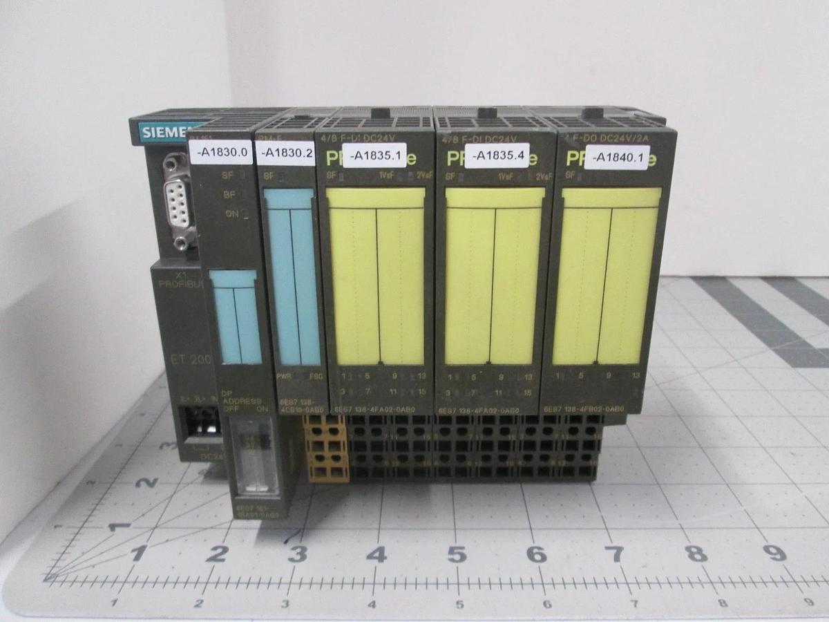 Used Siemens, PROFIBUS-DP, ET 200S Assy, Used