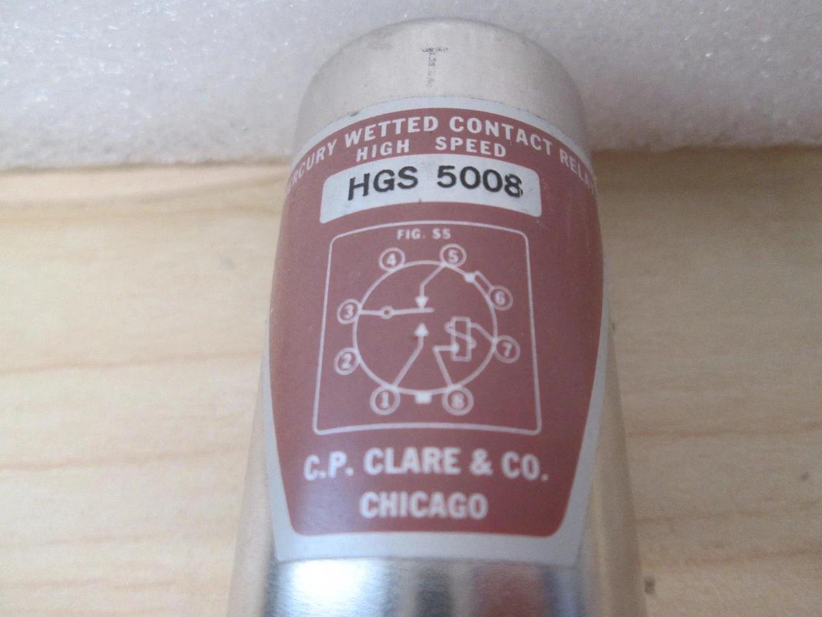 Used C.P. Clare & Co., HGS 5008, High Speed Contact Relay, Used