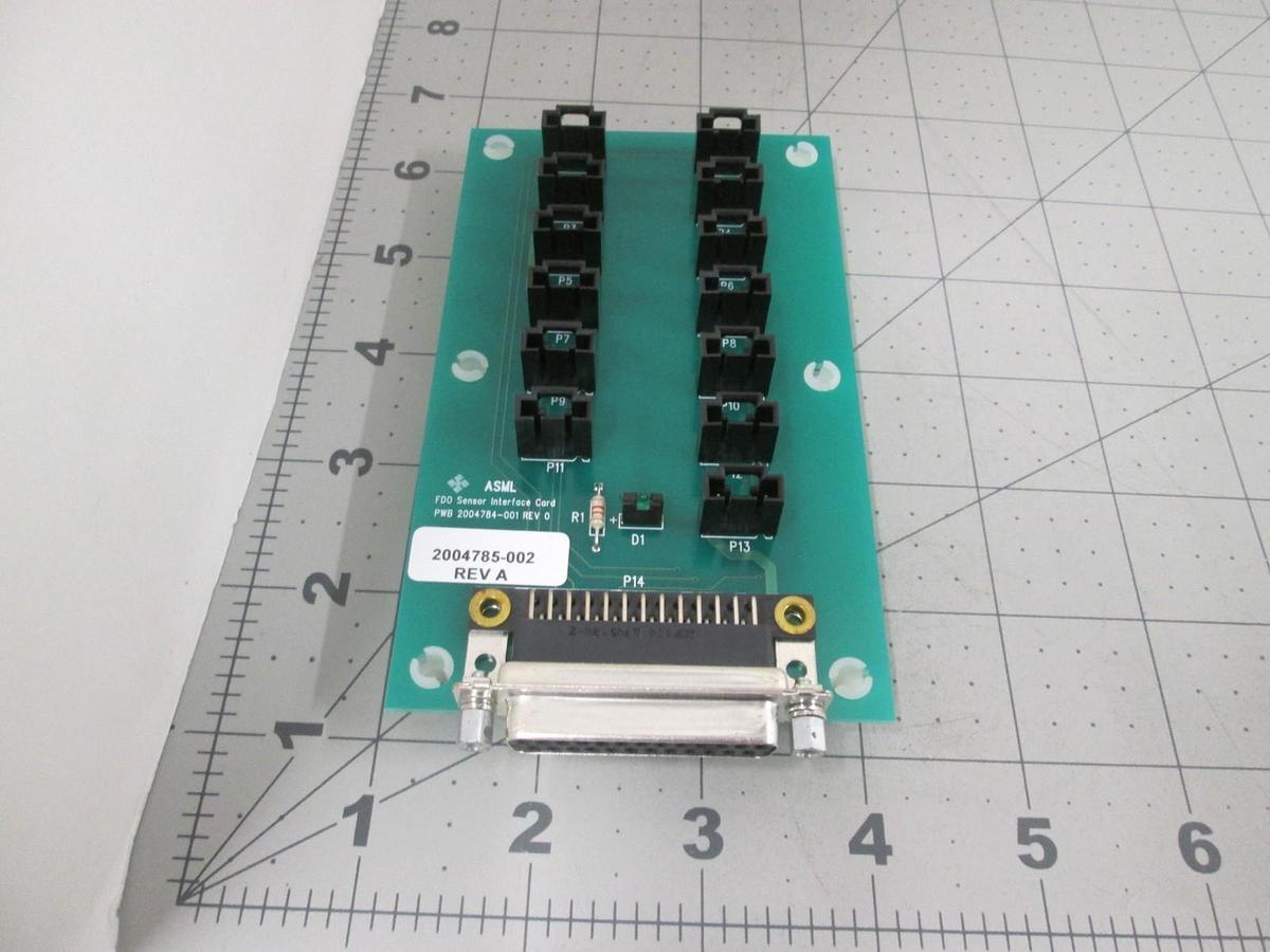Used ASML SVG, 20047855-002, FDO Sensor Interface PCB Assy, New