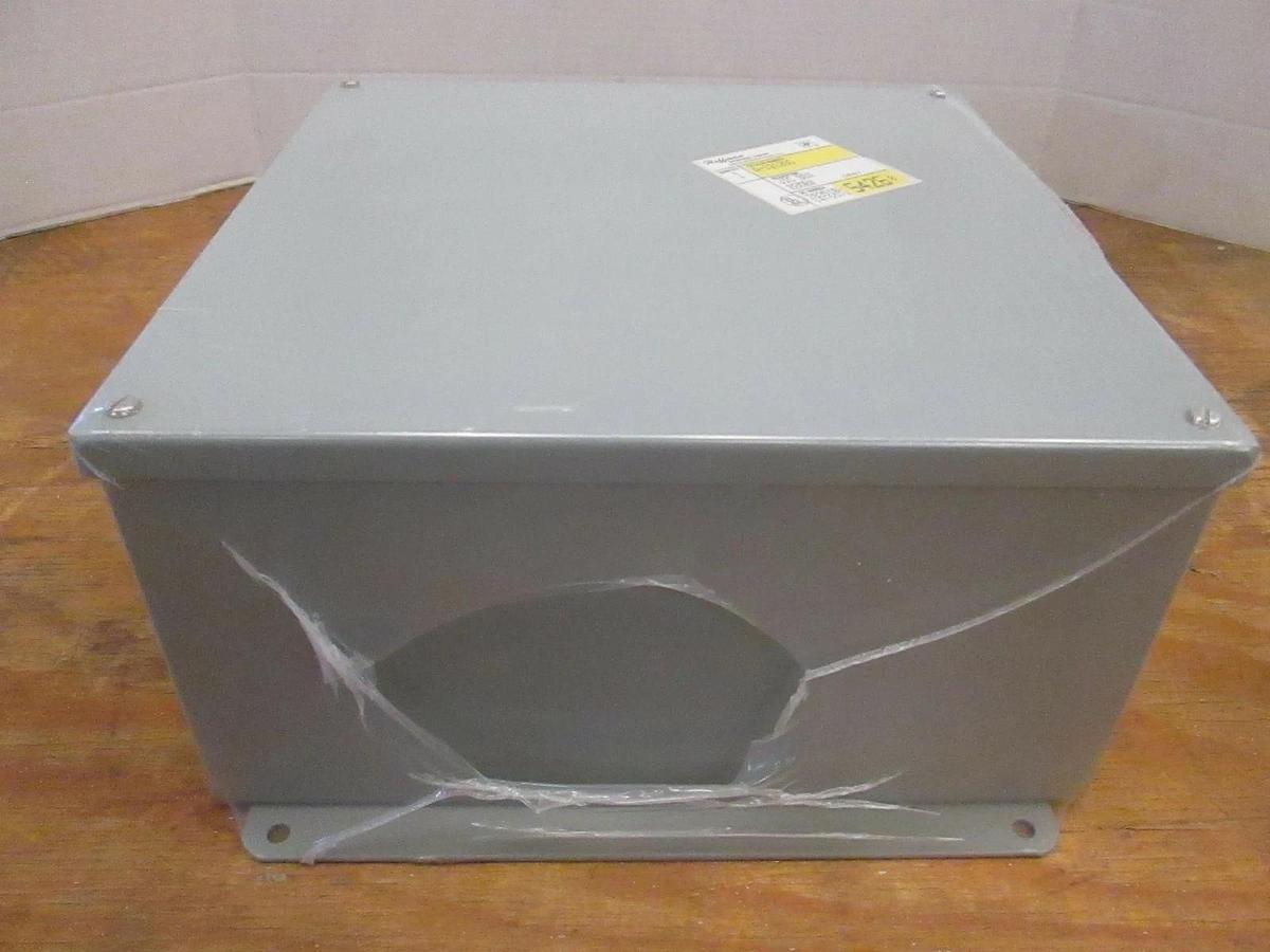 Used Hoffman Engineering, Gray JIC Box Screw Cover, A-1212SC, New
