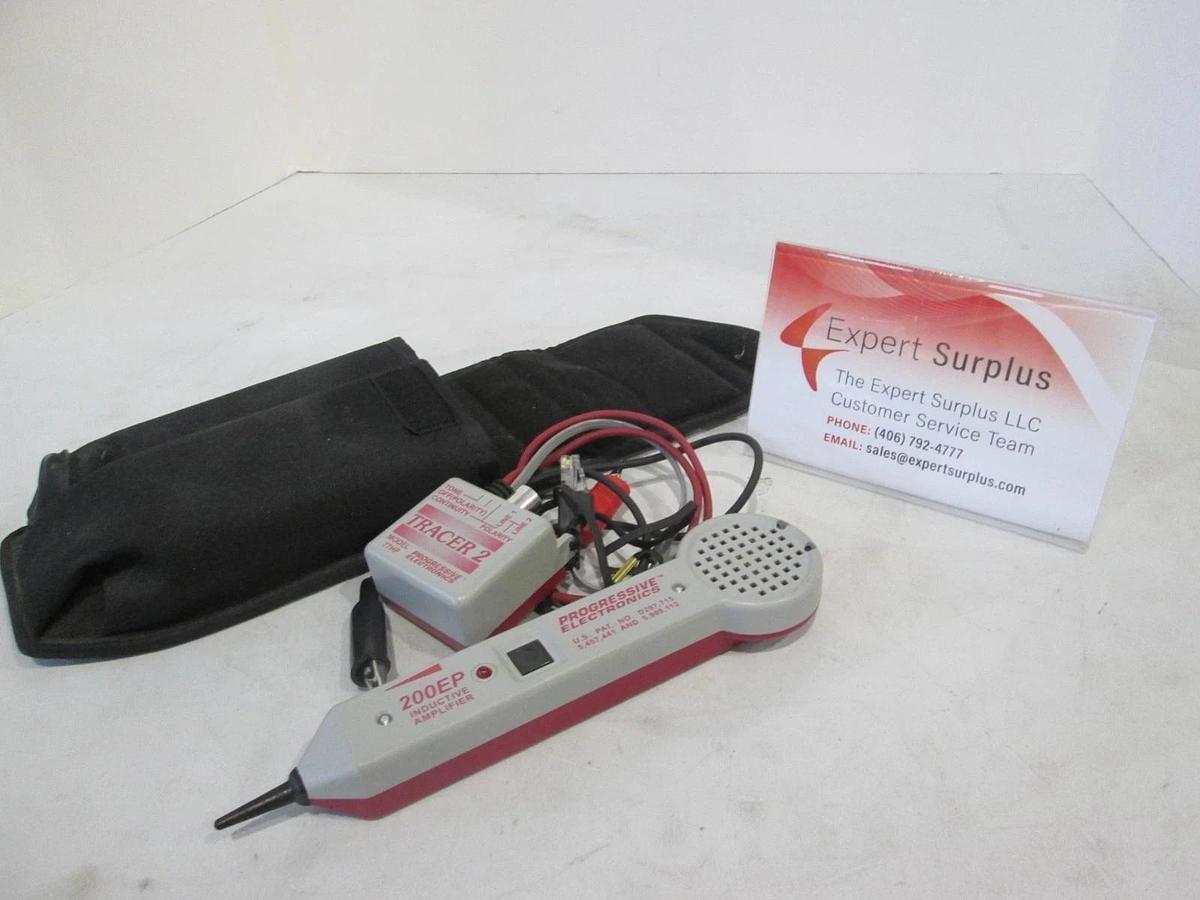 Used Progressive Electronics, 200EP, Inductive Amplifer w/ Tracer 2 Model 77HP, Used