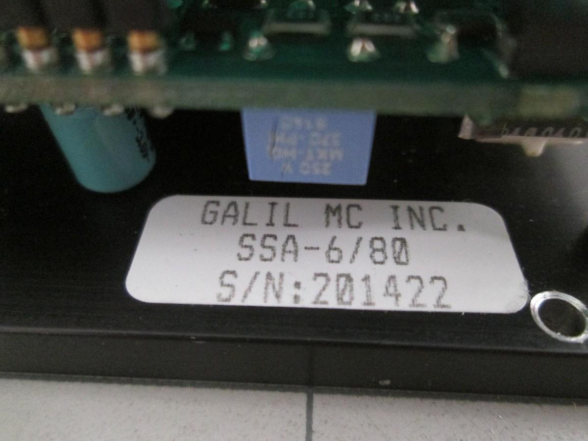 Used Galil MC Inc., SSA-6/80, Controller, Used