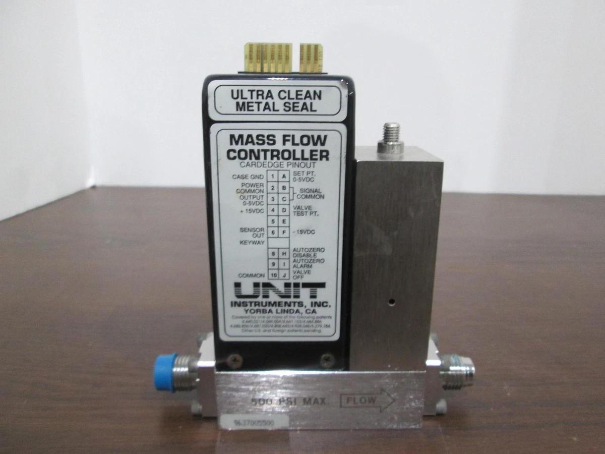 Used Unit, UFC-1260A, 50 SCCM, He, Mass Flow Controller, 1/4" Port, Used