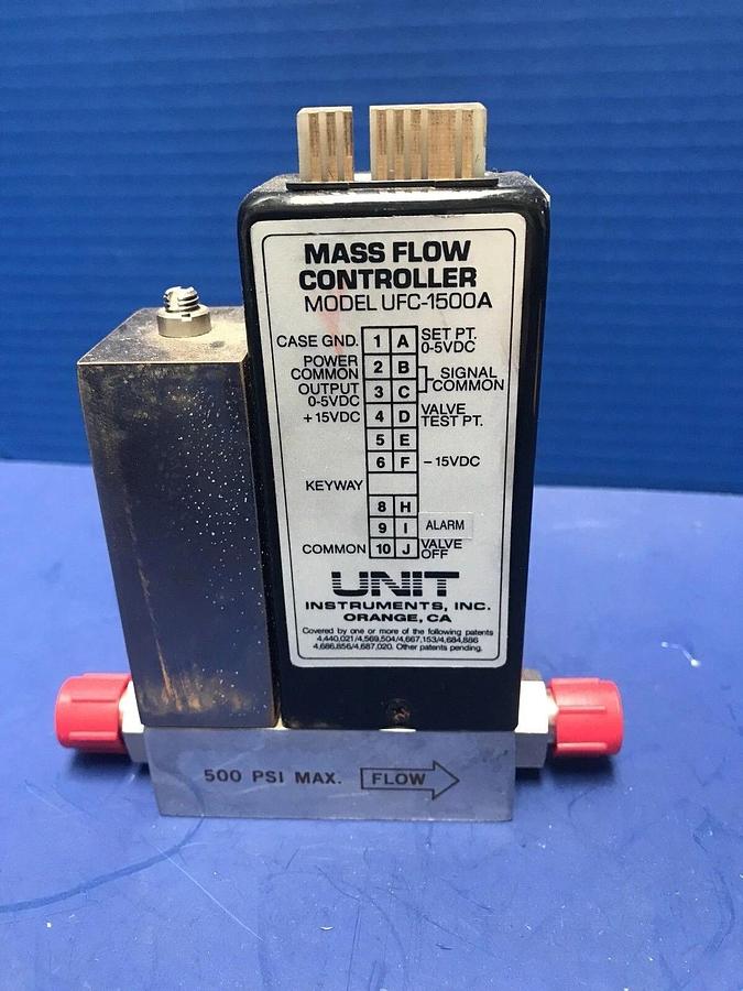 Used Unit UFC-1500A, Mass Flow Controller, O2, 1 SLM, Used