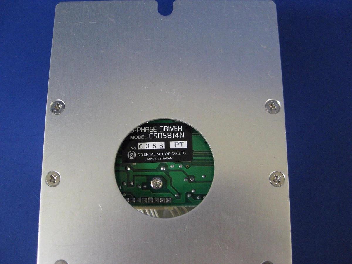 Used Oriental Motor Vexta CSD5814N 5-Phase Driver Assy w/ Pulse Limited Control Board