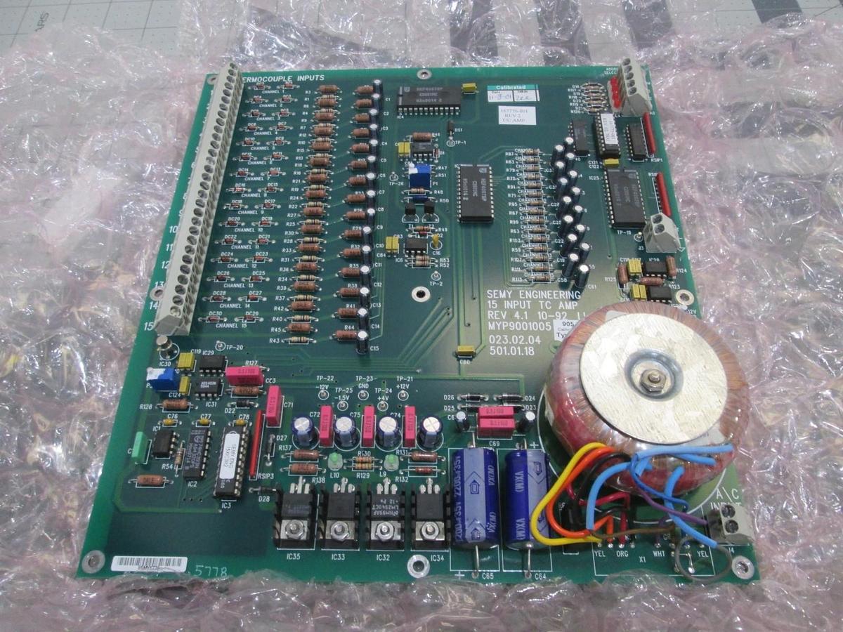 Mypro SEMY Thermocouple Amplifier, MYP9001005 PCB Assy, New