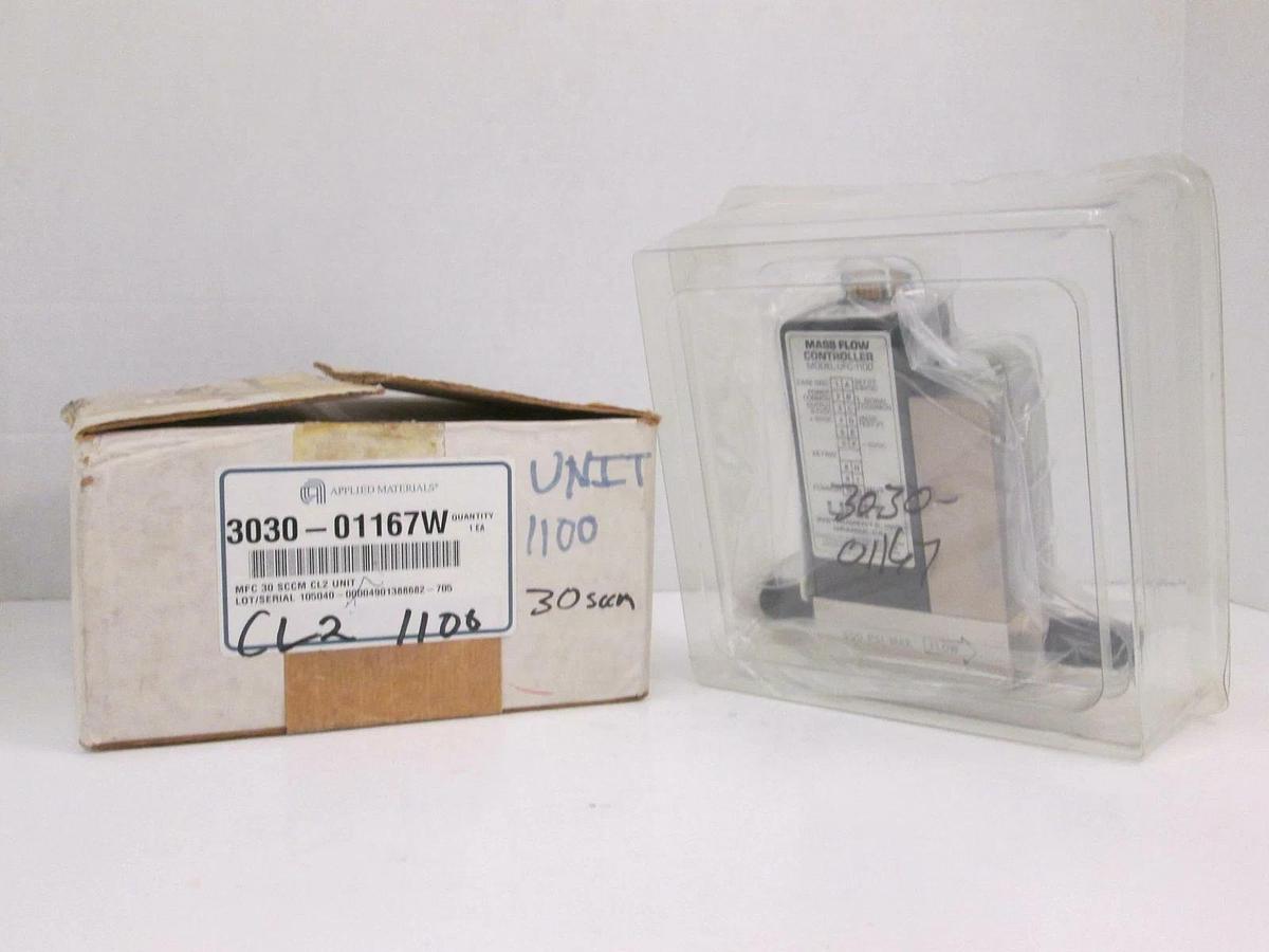 Refurbished Unit UFC-1100 Mass Flow Controller CL2, 30 SCCM, Reburbished