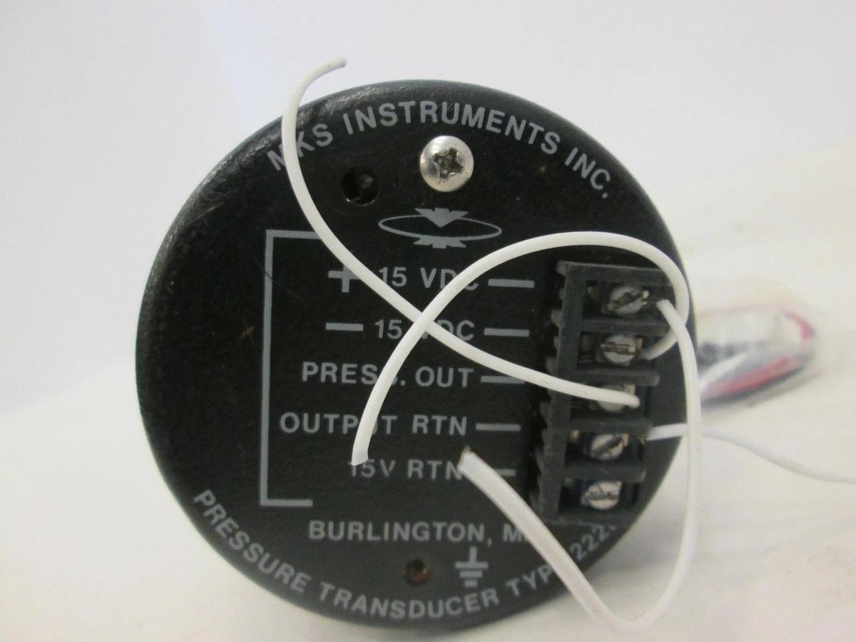 Used MKS, Baratron 2 Torr Pressure Transducer, 222BHS-A-A-2, Used