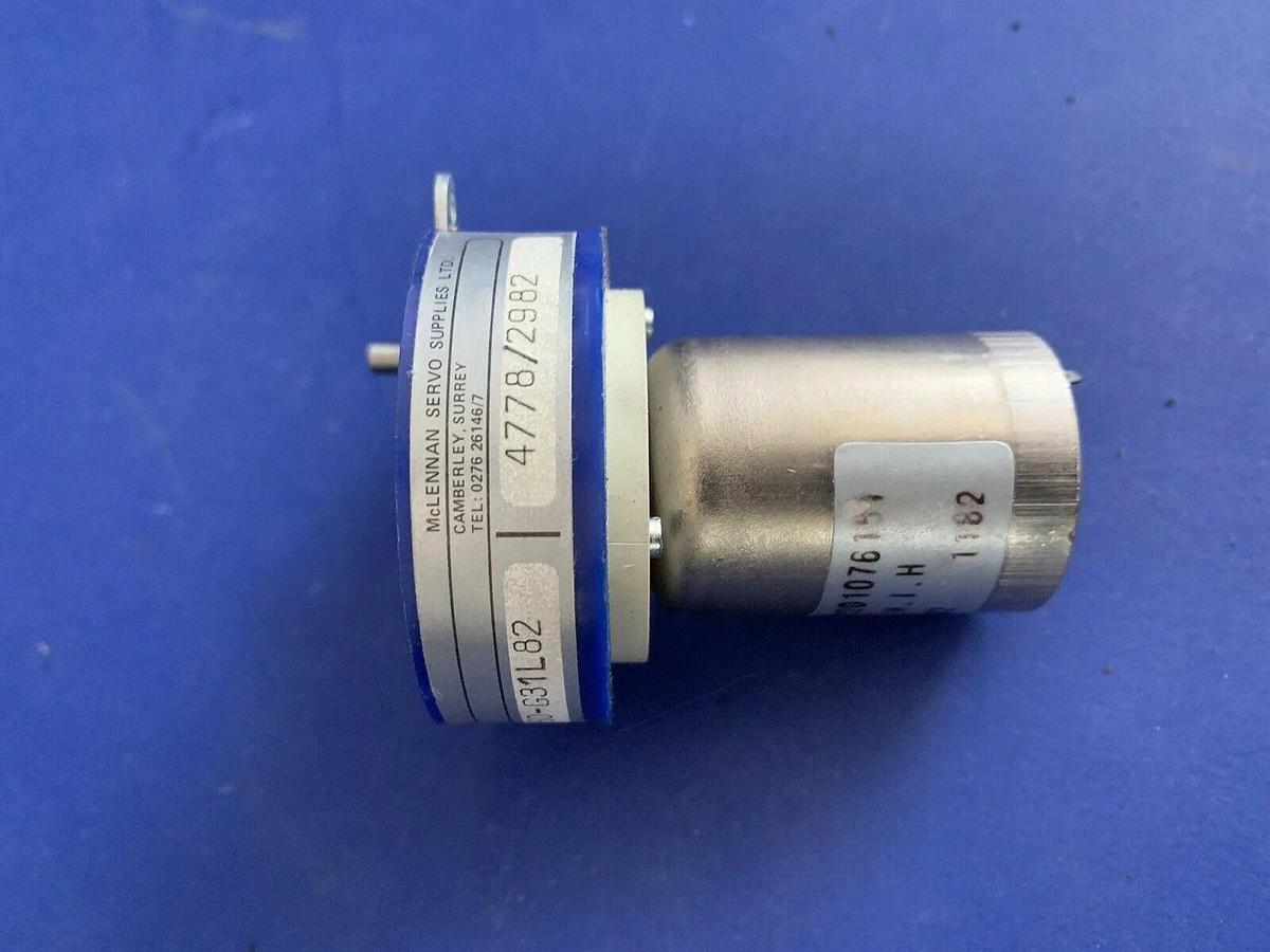 Mclennan Servo Supplies P576-DC150-G31L82 Geared DC Servo Motor, New