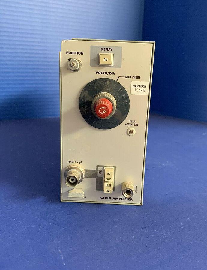 Used Tektronix 5A15N Amplifier, Used
