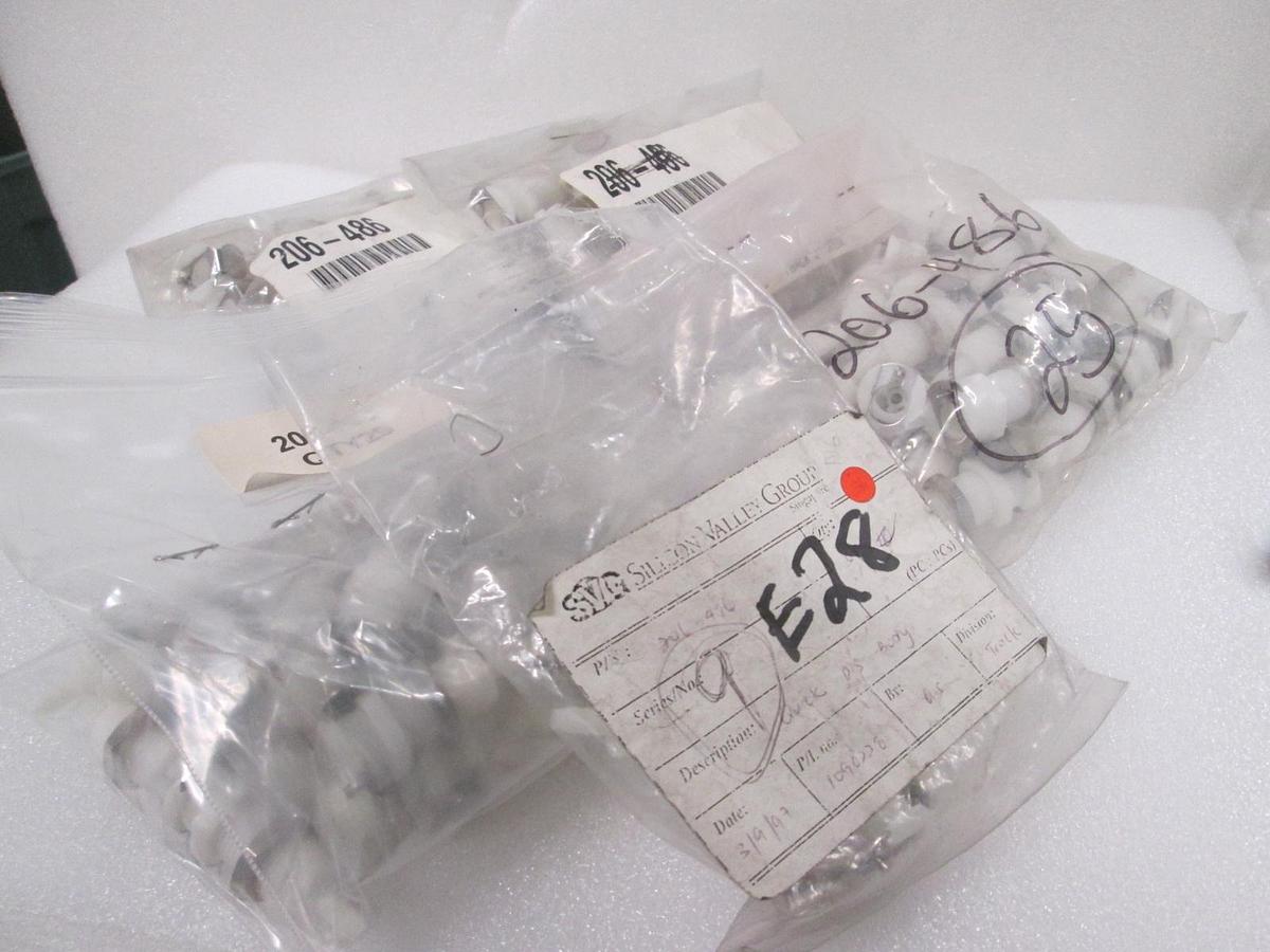 SVG, Quick Disconnect, White Body, Viton, 206-486, New, Lot of 107