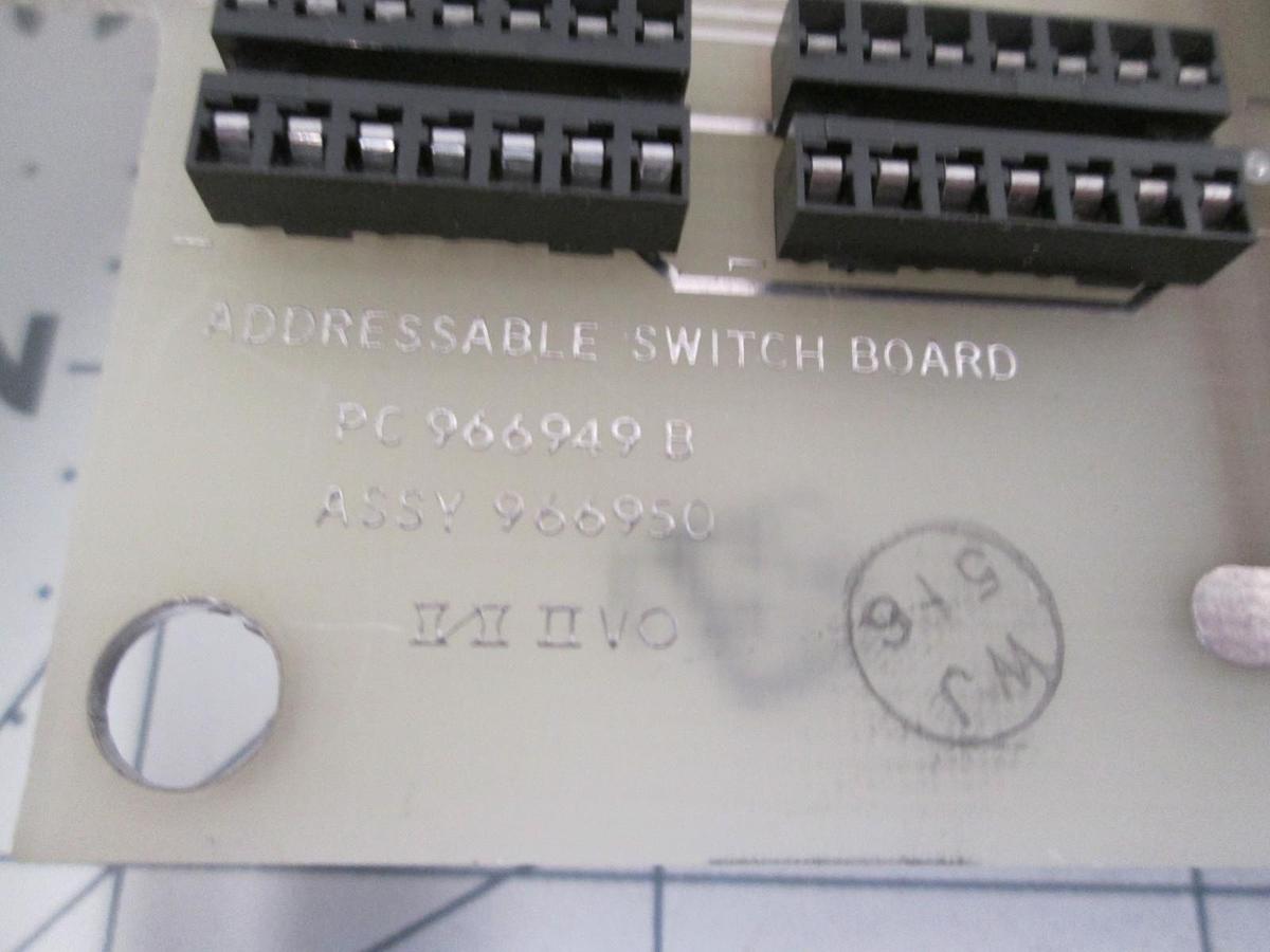 Watkin Johnson, 966950-002, Addressable Switch PCB Assy, New