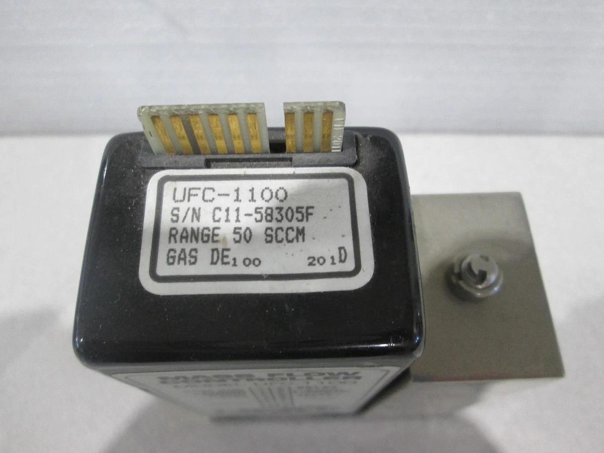 Used Unit UFC-1100 Mass Flow Controller, Gas DE100, 50 SCCM