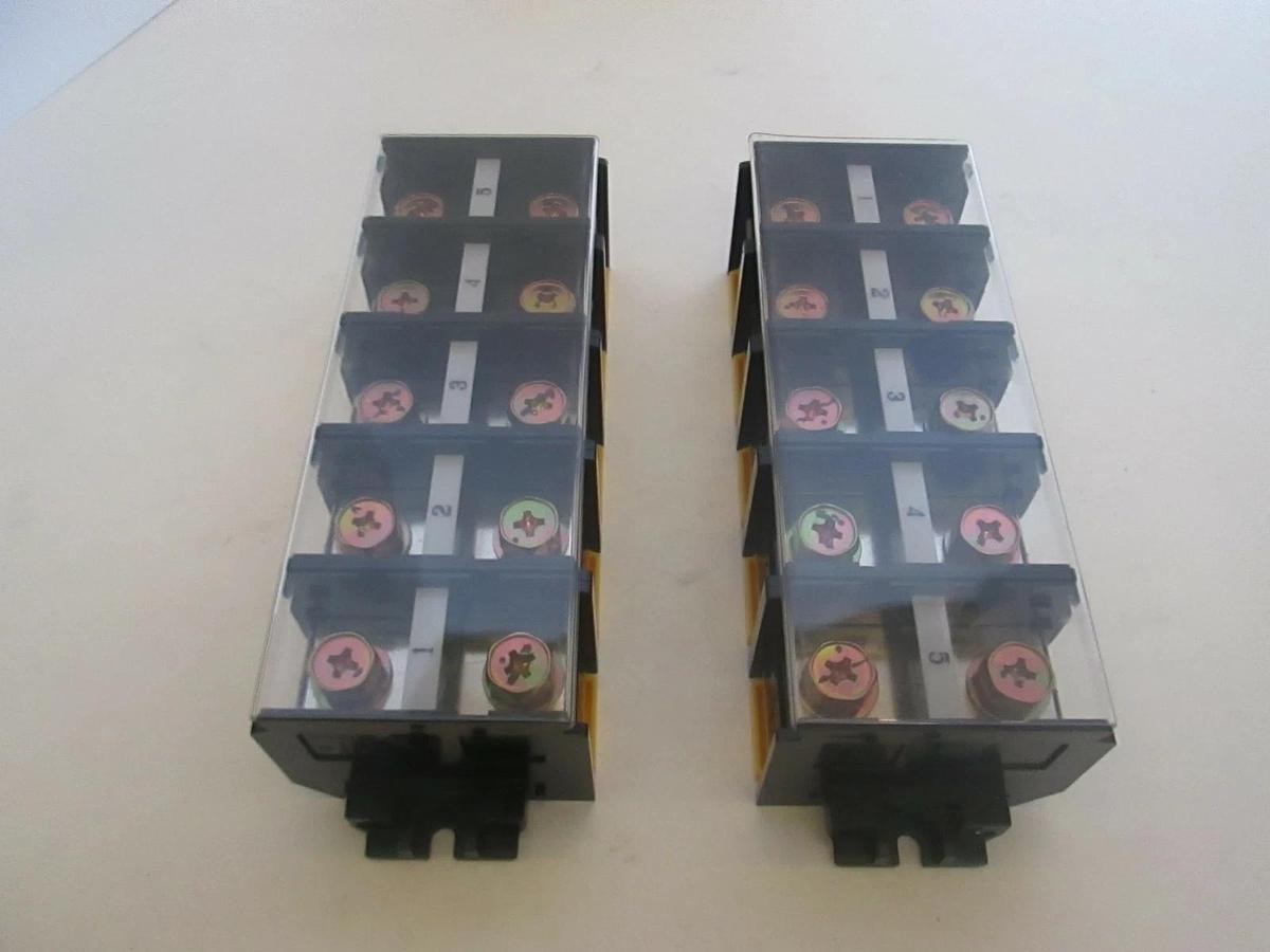Used Yoshida Terminal Block, UK200 (UTIL BOX), Lot of 2