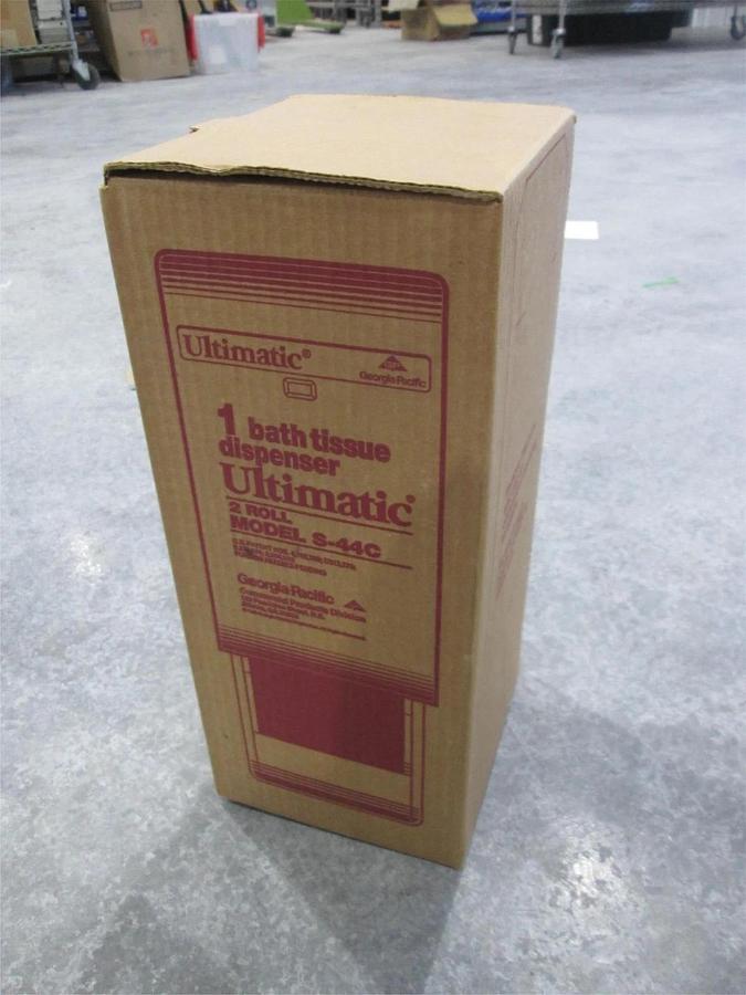 Used Ultimatic, S-44C, Bath Tissue Dispenser, New