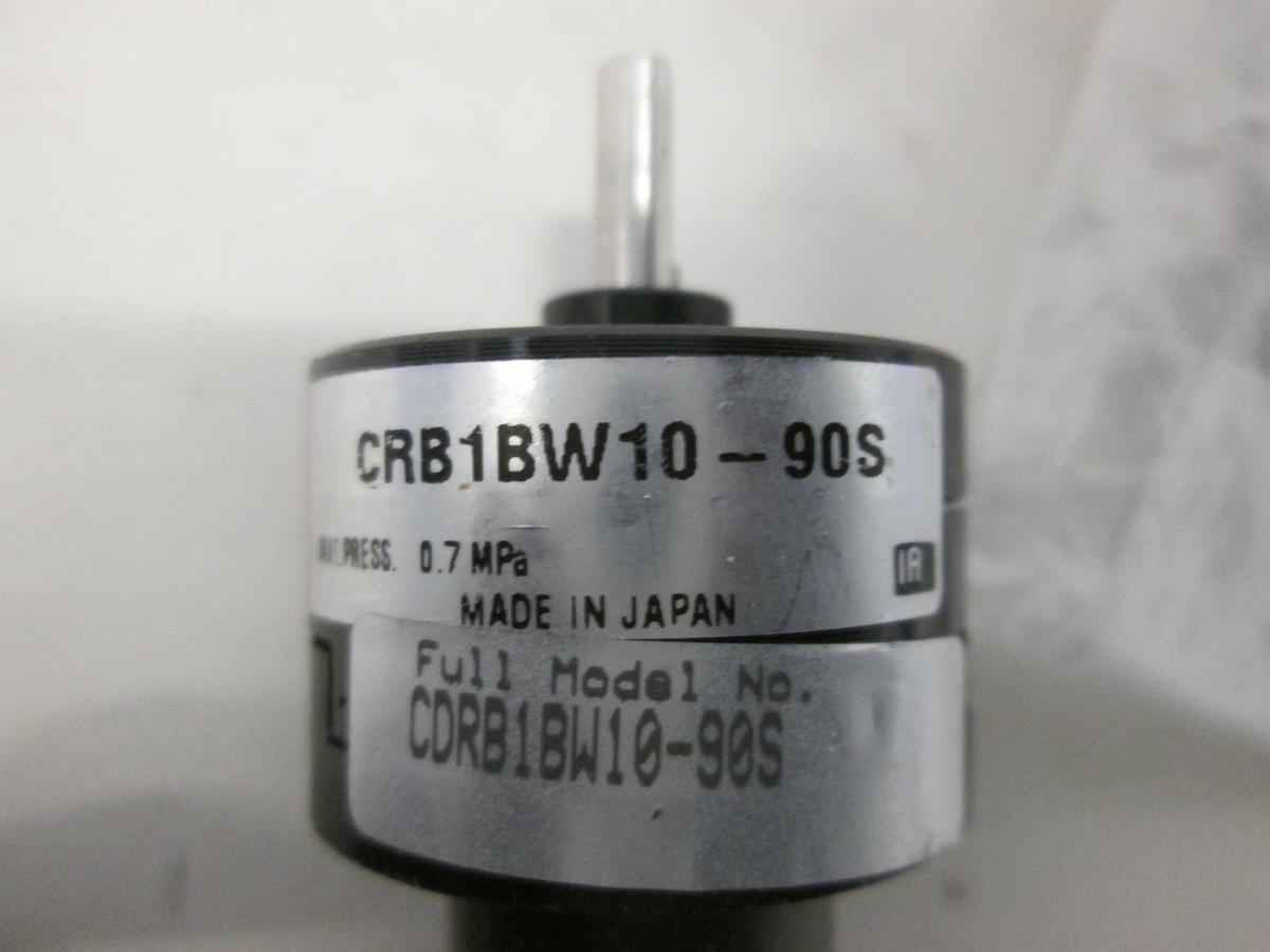 Used SMC, CRB1BW10-90S, Miniature Rotary Actuator, Used
