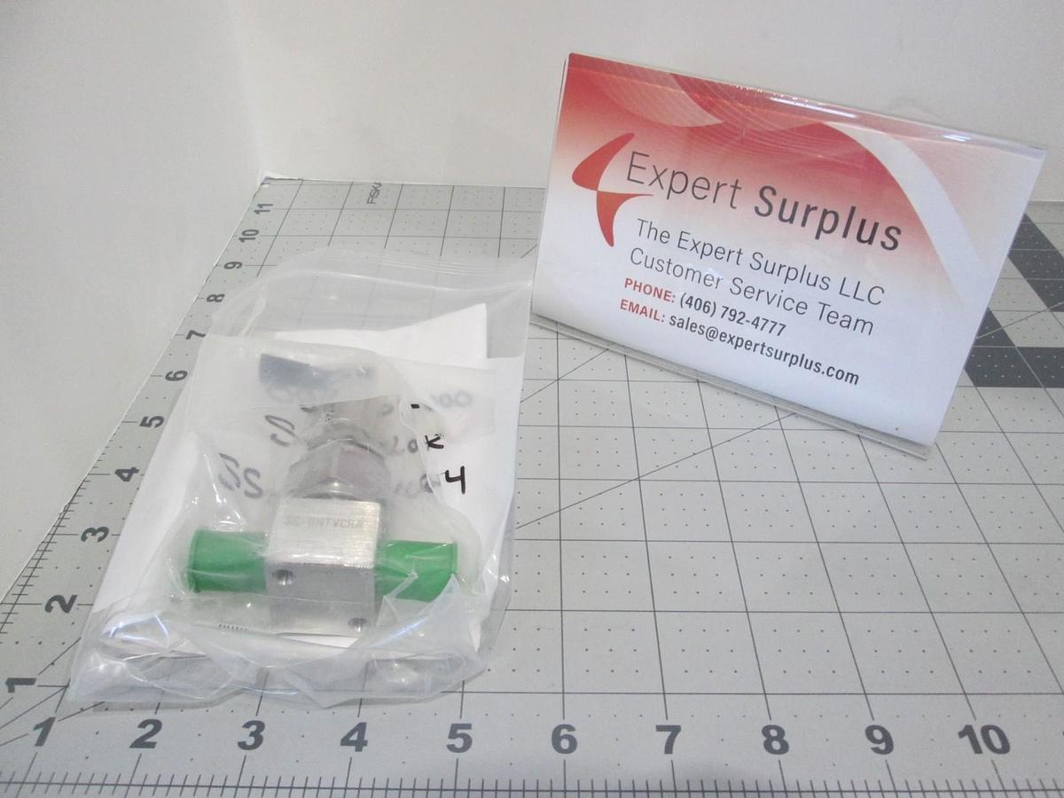 Swagelok, SS-BNTVCR4, Manual Valve, New
