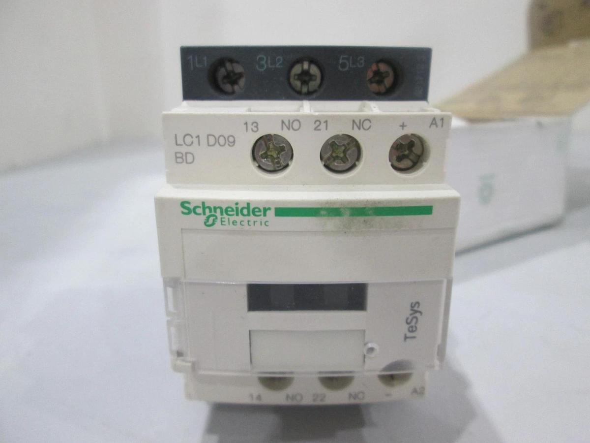Schneider Electric, LC1 D09, Contactor, 24VDC, New