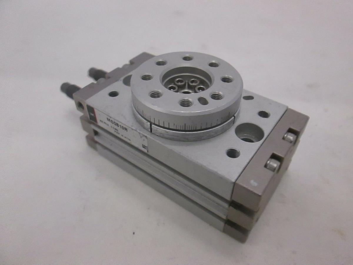 Used SMC, Rotary Actuator w/ Table, MSQB10R, Used