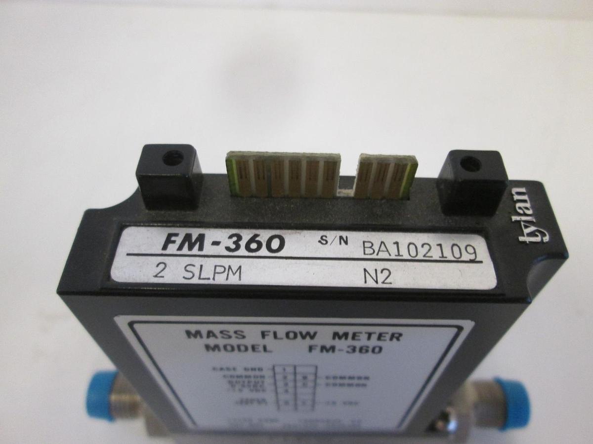 Used Tylan, FM-360, Mass Flow Controller, N2, 2 SLPM, Used