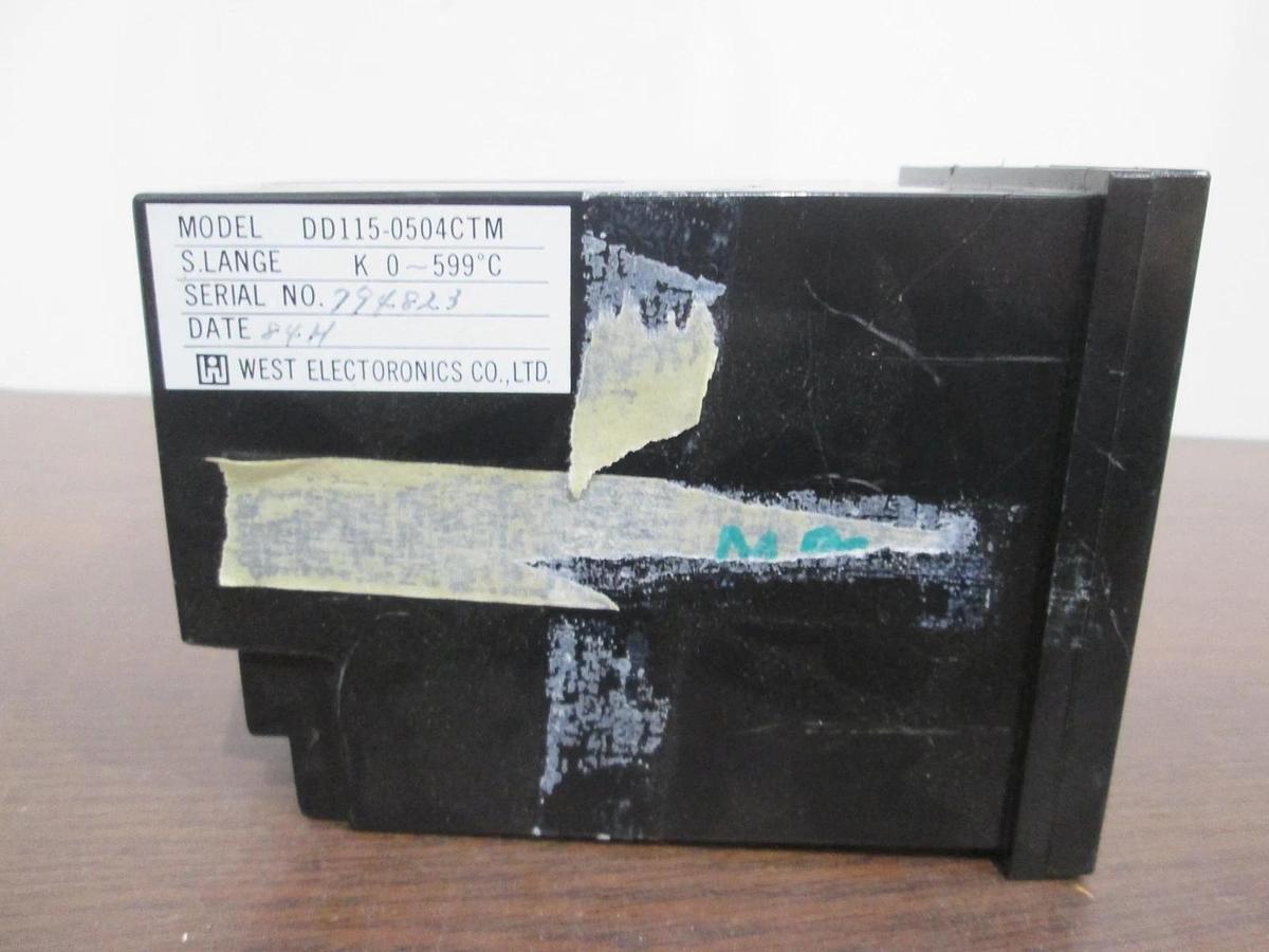 Used West Electronics, DD115-0504CTM, Temperature Controller, Used