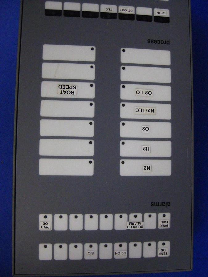 Used SEMY Engineering Process Status Display Box w/ MYP821800 PCB, Used