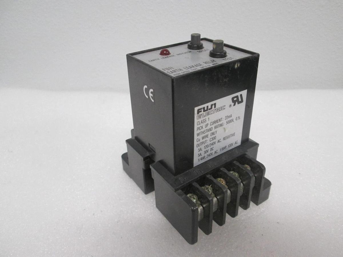 Used Fuji Electric, Class 1, Earth Leakage Relay, Used