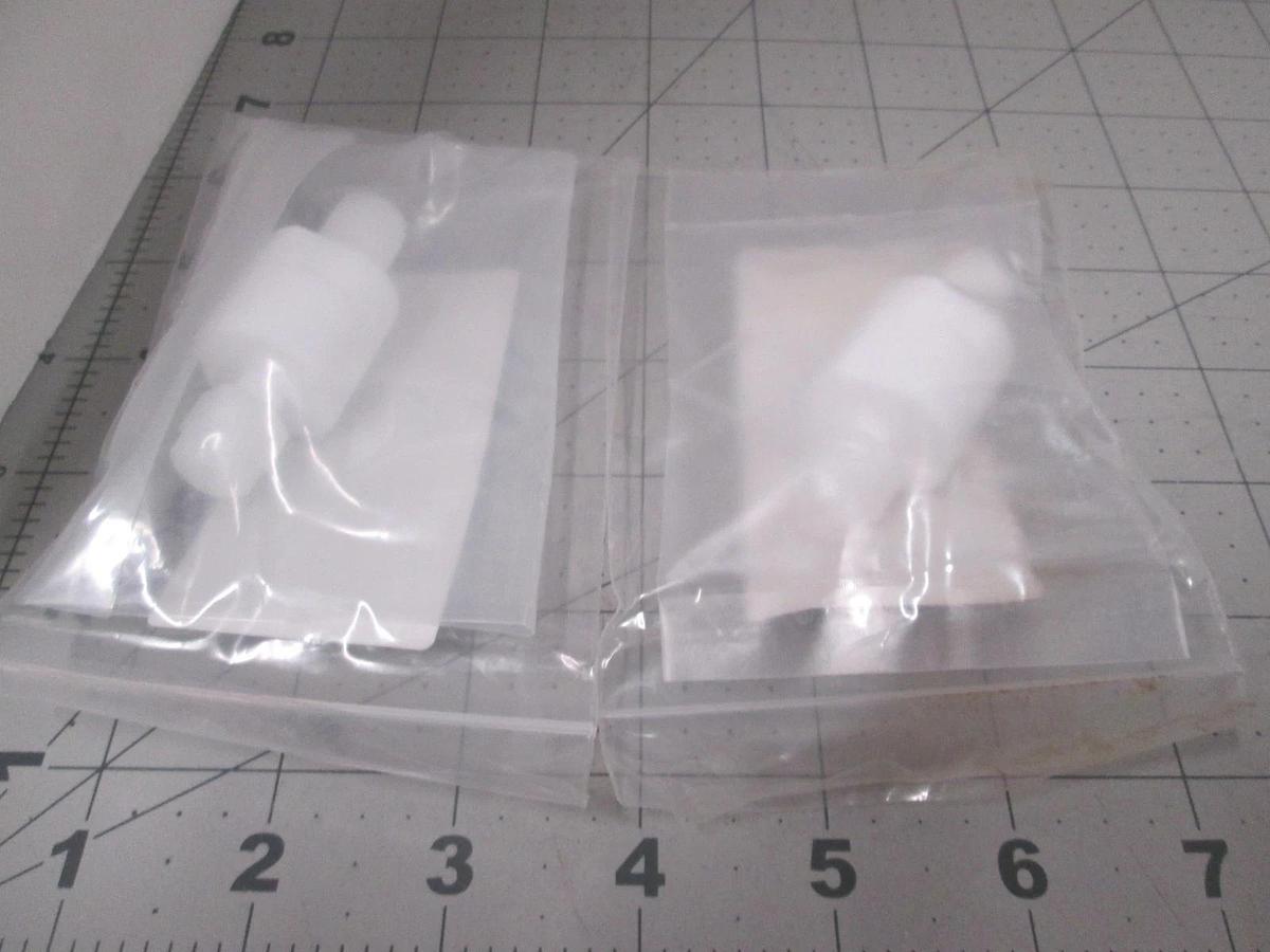 Furon, MCV212, Check Valve, TEF Mini, 1/8" OD 2-4PSIG, New, Lot of 2