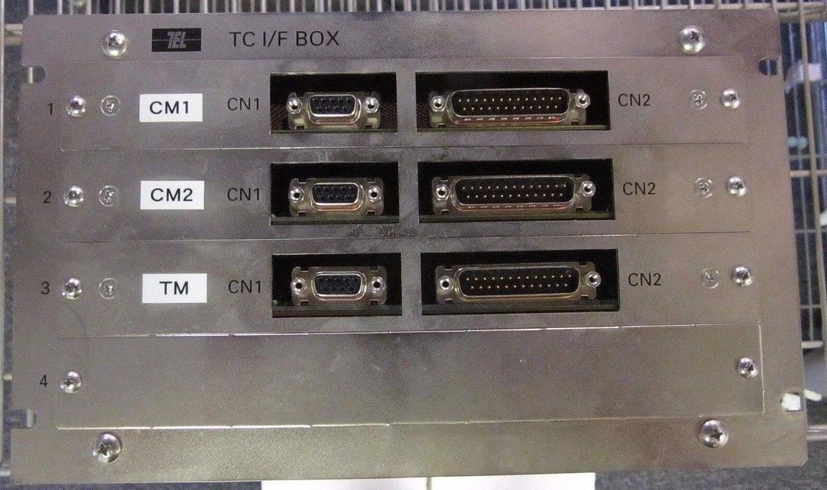 Used TEL Tokyo Electron 3M87-019534-1,TC I/F BOX