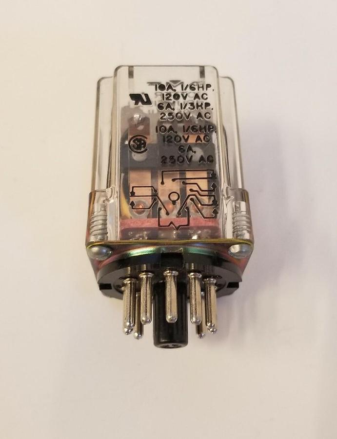 POTTER & BRUMFIELD KRP14DG  Relay, 24 VDC, Used