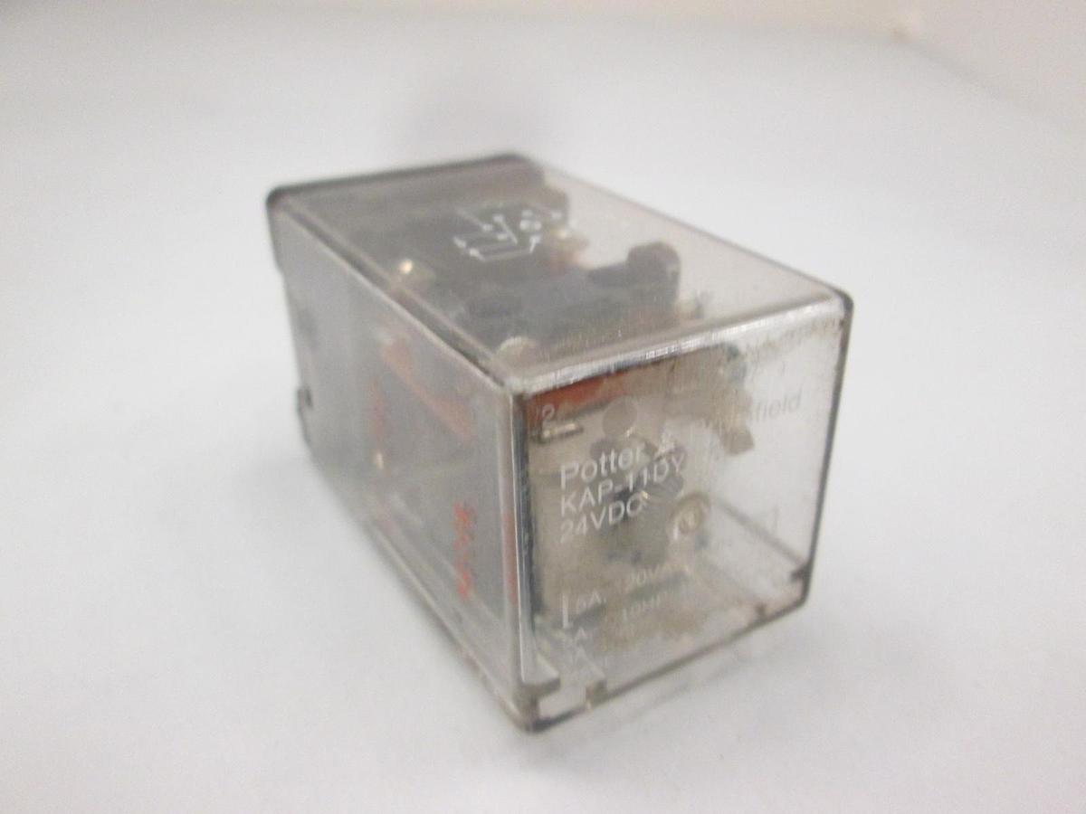 Used Potter & Brumfield, KAP-11DY-24, 24VDC Relay, Used
