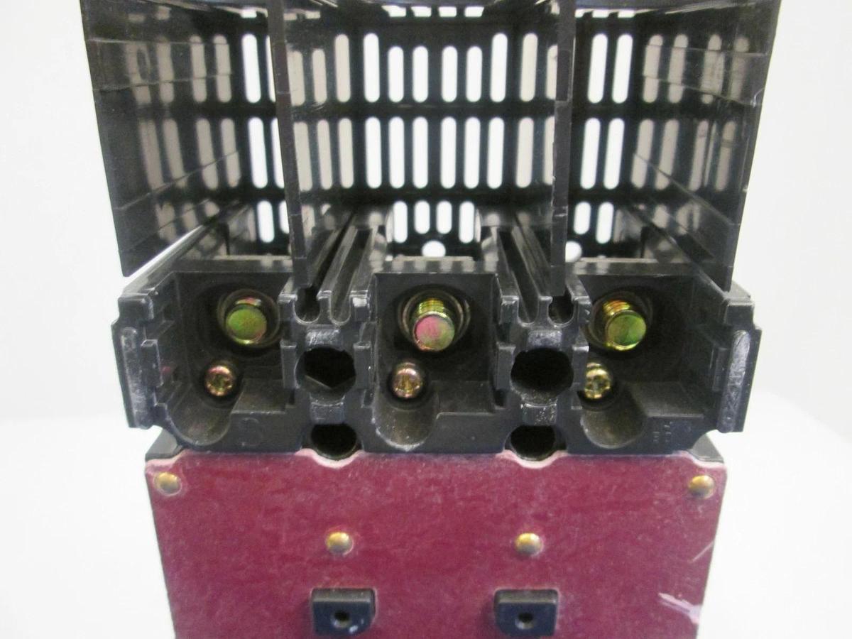 Used Mitsubishi Circuit Breaker NV100-SP 100A, 30mA, 3 Pole, 100-200-415 VAC, Used