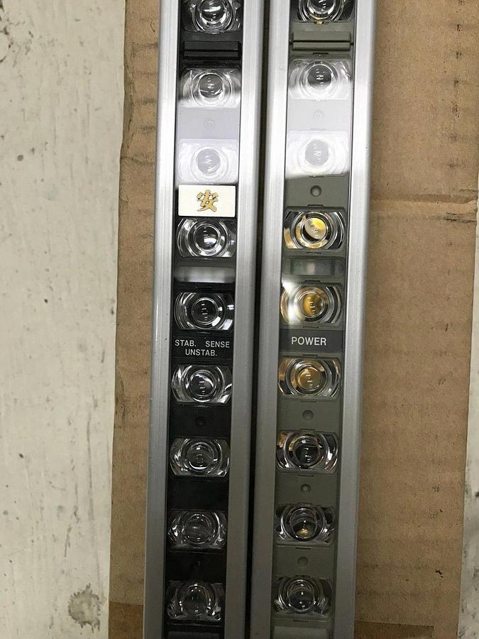 Used SUNX SF1-A64P / SF1-A64D Safety Light Curtain Emitter and Receiver, 1260mm, New
