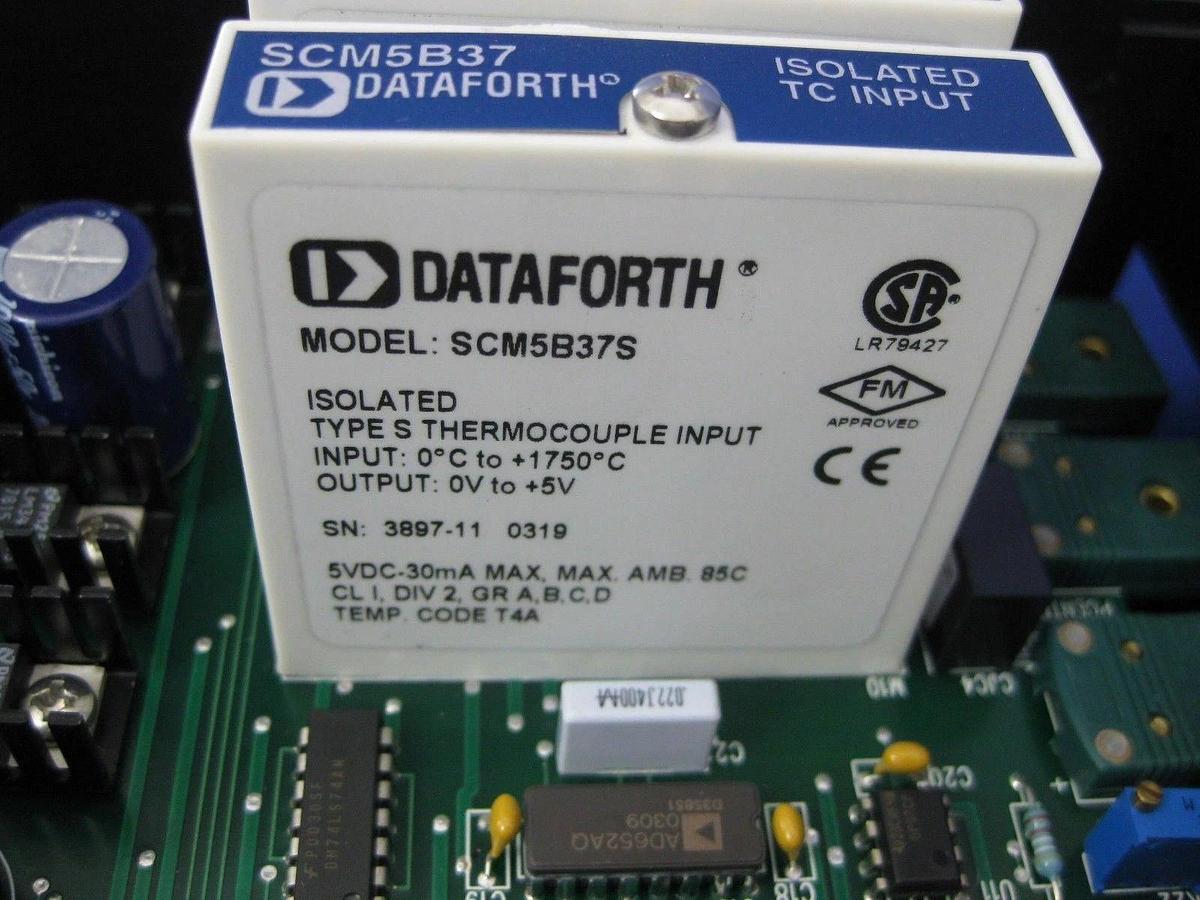 ICCI SLC-99 Temperature Control Input Module w/ 8002085 & 8002075, Used